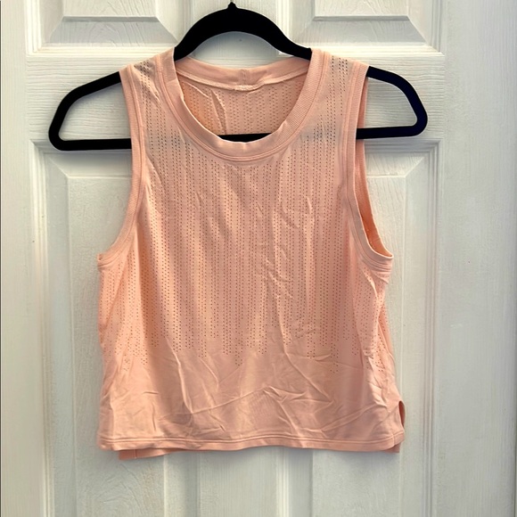 lululemon athletica Tops - Lululemon Train to Be Pink tank Top
